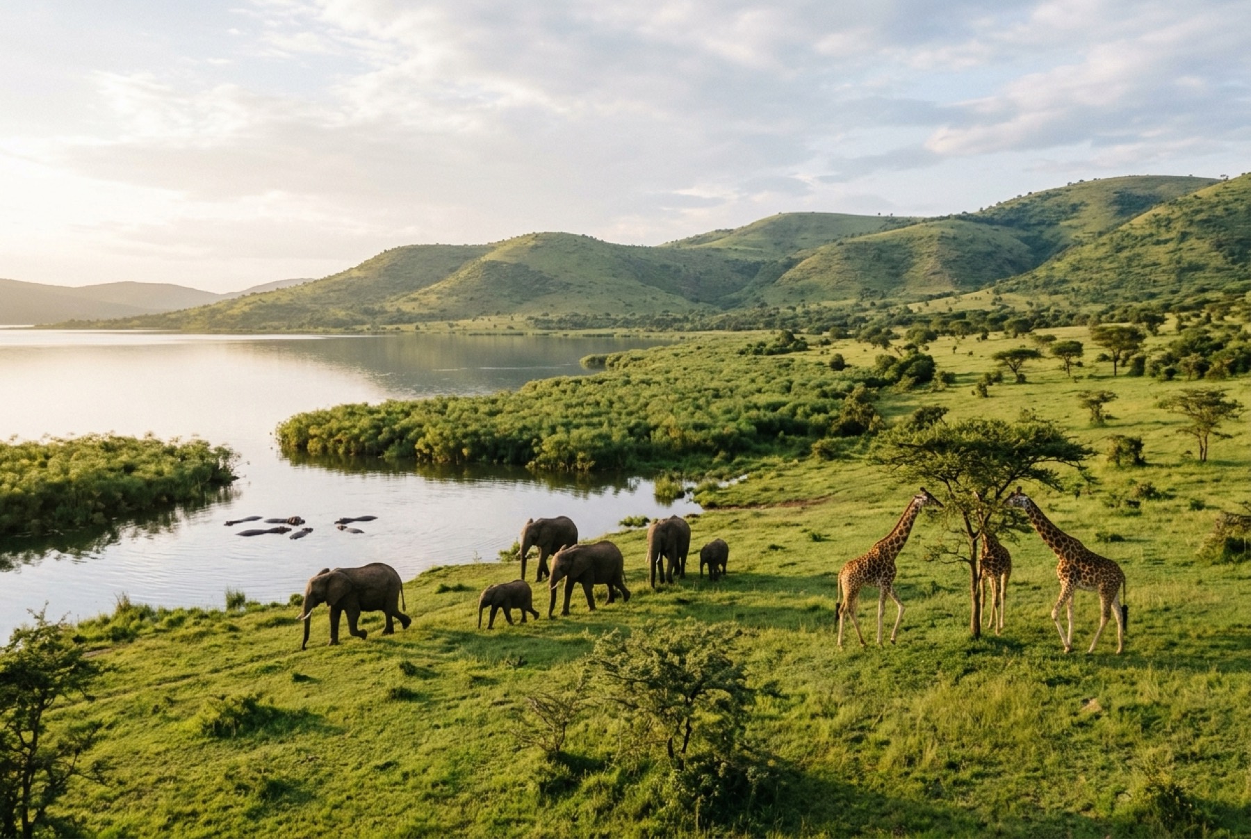 6-Day Rwanda Gorilla Trek & Wildlife Safari
